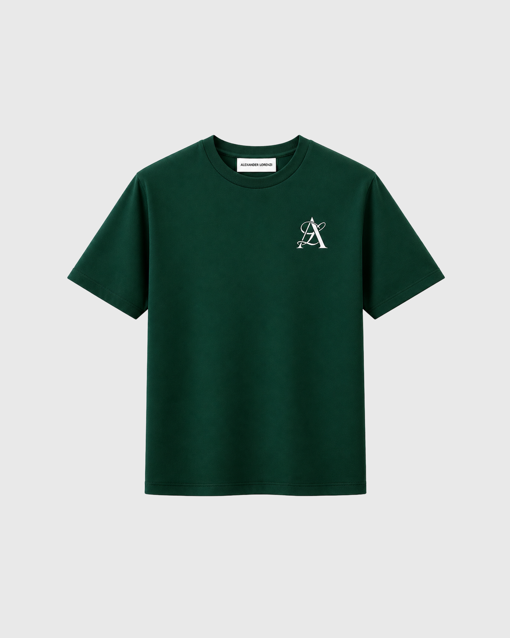 Alexander Lorenzi Signature 26 T-Shirt Pine Green unisex streetwear