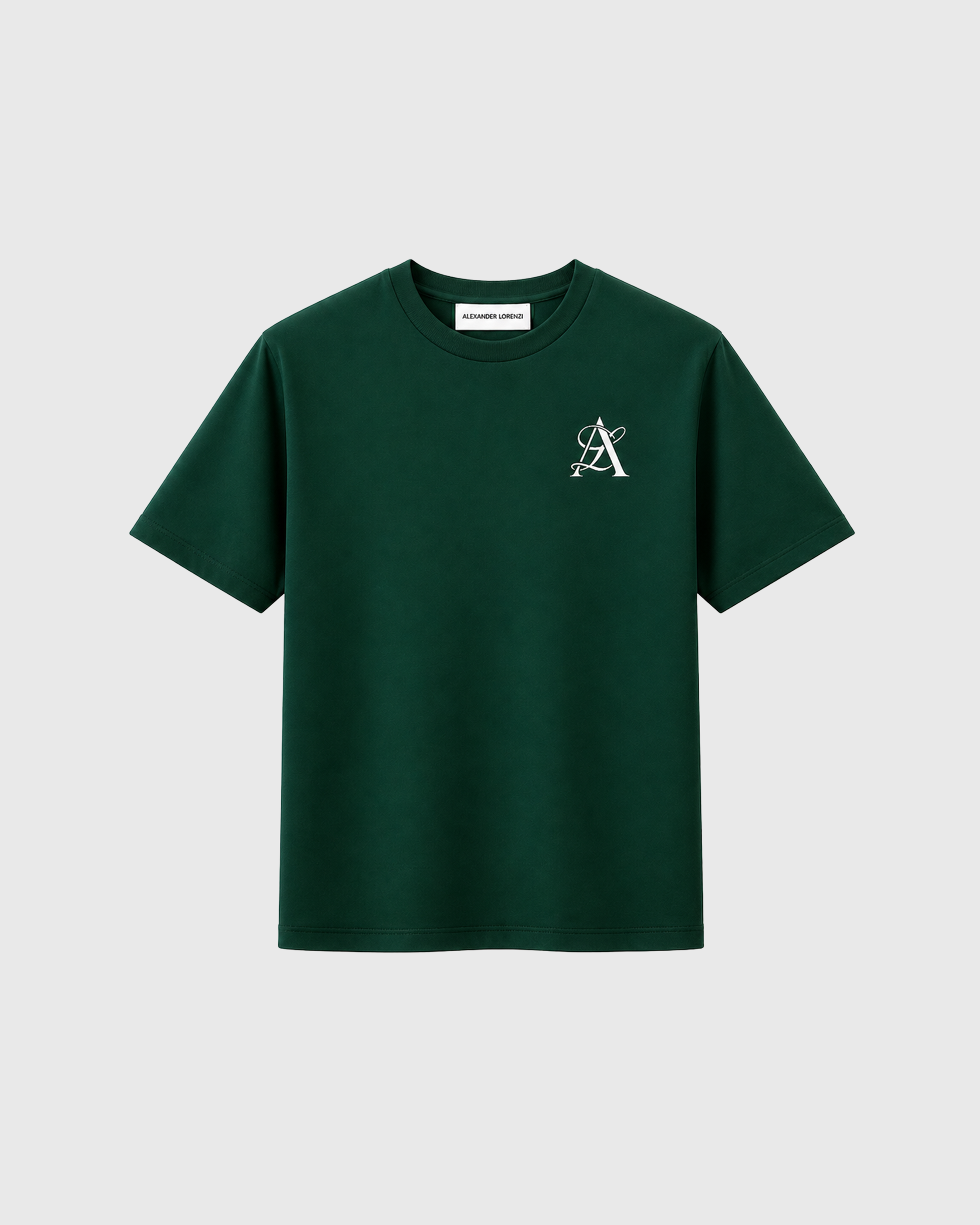 Alexander Lorenzi Signature 26 T-Shirt Pine Green unisex streetwear