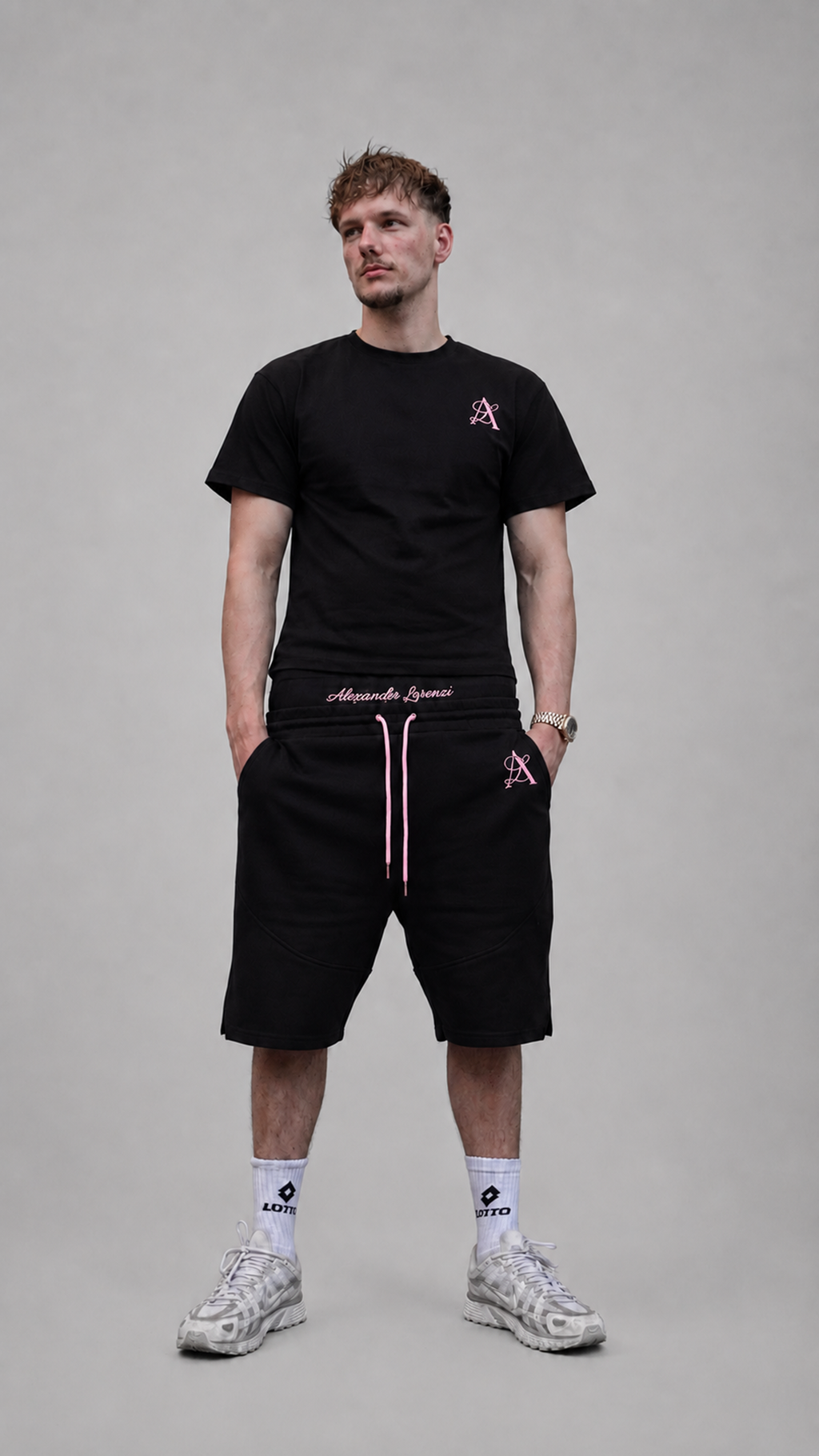 SIGNATURE 26 - SHORTS BLACK ROSA