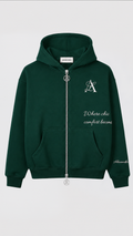 SIGNATURE 26 - ZIP HOODIE PINE GREEN