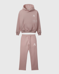 HOODIE & WIDE-LEG PANTS SET ROSA (LIMITED EDITION)