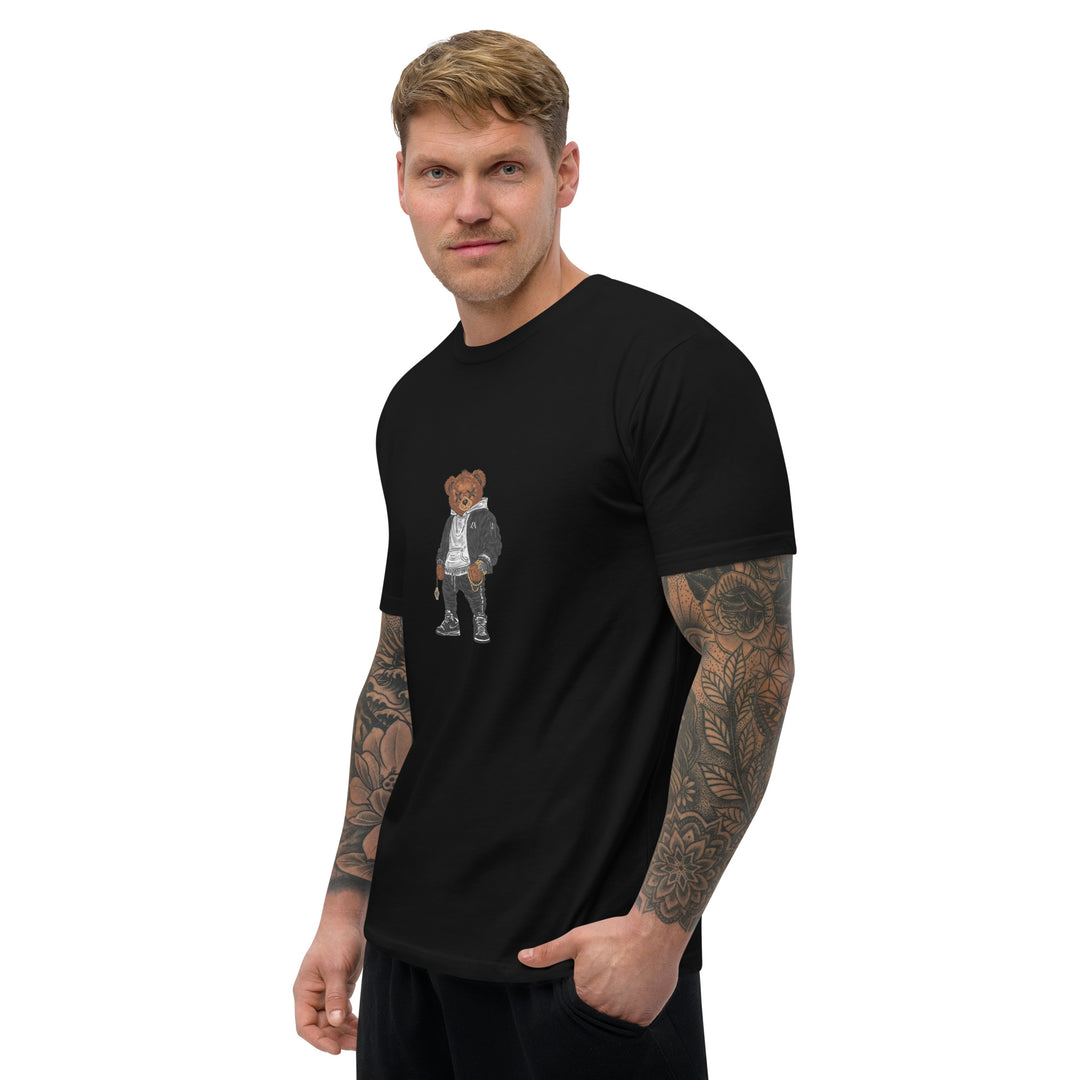 SWAGGER TED SHORT SLEEVE T-SHIRT - BLACK - Alexander Lorenzi