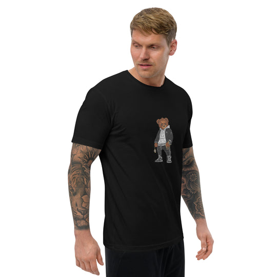 SWAGGER TED SHORT SLEEVE T-SHIRT - BLACK - Alexander Lorenzi