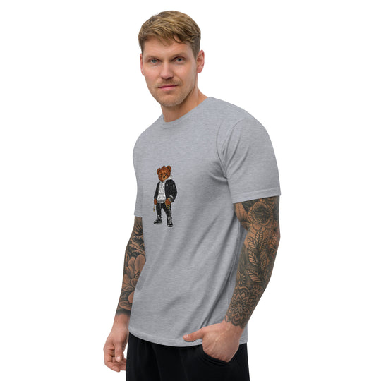 SWAGGER TED SHORT SLEEVE T-SHIRT - GREY - Alexander Lorenzi