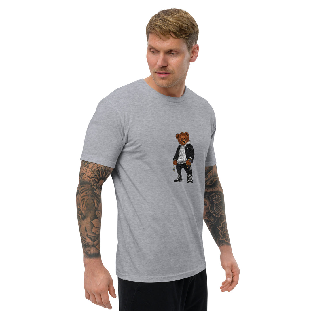 SWAGGER TED SHORT SLEEVE T-SHIRT - GREY - Alexander Lorenzi