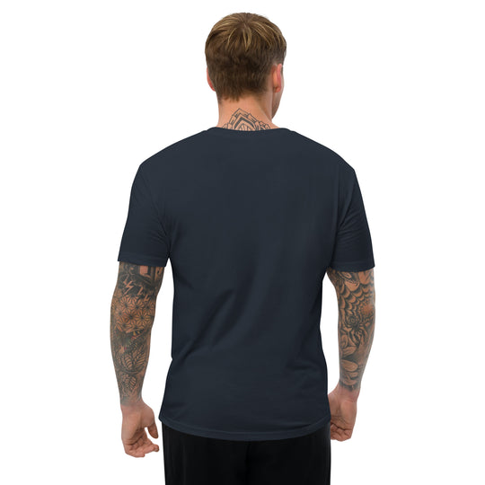 SWAGGER TED SHORT SLEEVE T-SHIRT - DARK BLUE - Alexander Lorenzi