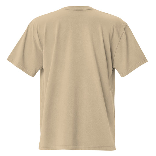 STREETWISE OVERSIZED HEAVY TED T-SHIRT - FADED KHAKI - Alexander Lorenzi