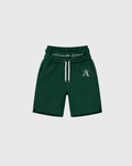 Alexander Lorenzi Signature 26 Shorts Pine Green wide-leg unisex