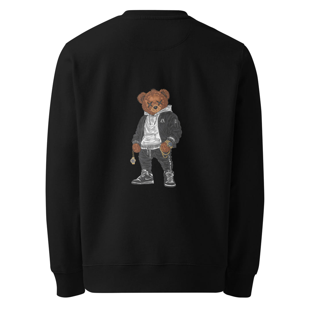 SWAGGER TED BACK ESSENTIALS SWEATER - BLACK