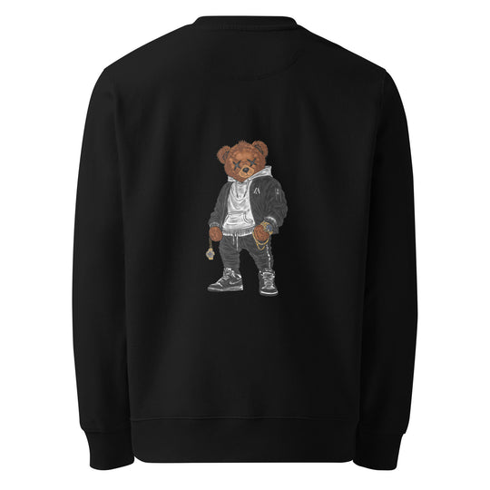 SWAGGER TED BACK ESSENTIALS SWEATER - BLACK