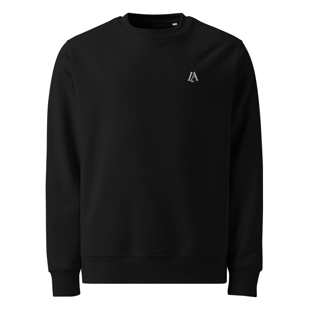 AL DESIGNER TED BACK ESSENTIALS SWEATER - BLACK