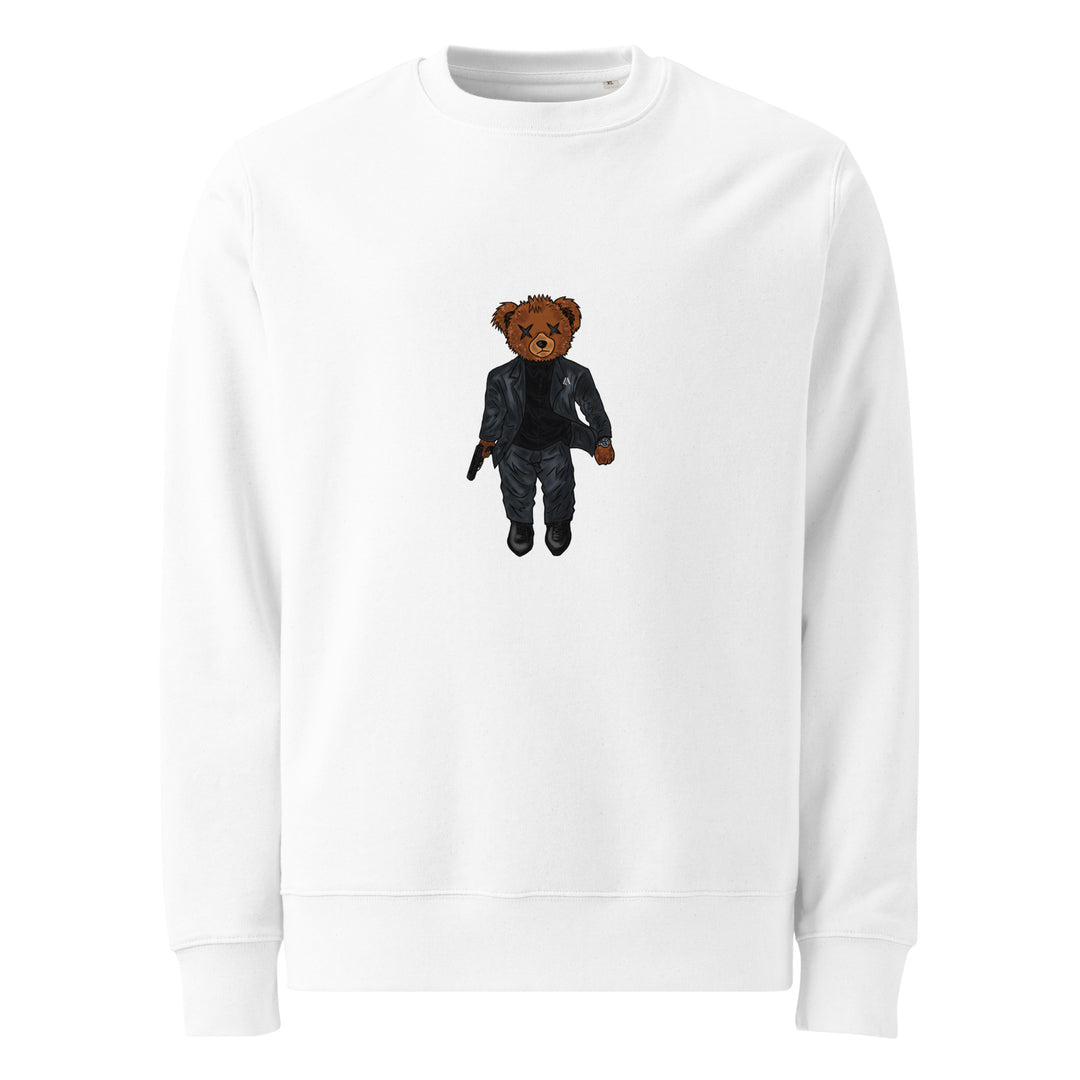 JOHN WICK ESSENTIALS TED SWEATER - WHITE