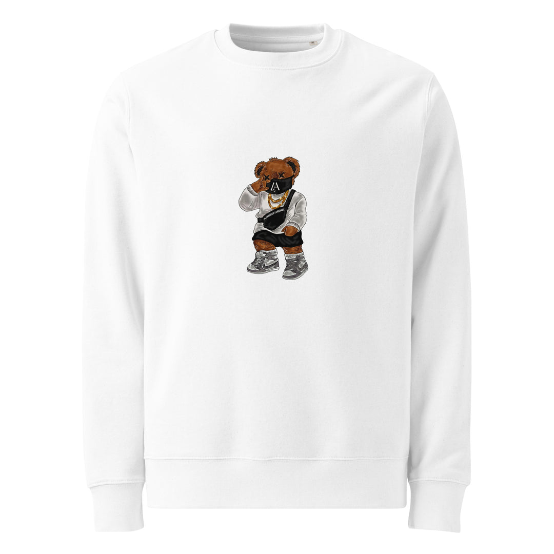 STREETWISE ESSENTIALS TED SWEATER - WHITE