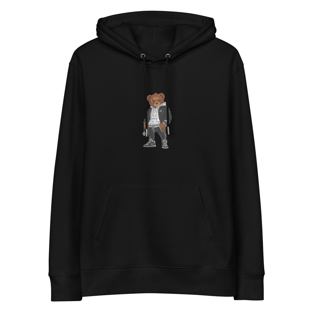 SWAGGER TED ESSENTIALS HOODIE - BLACK