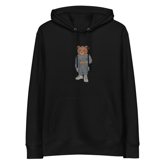 URBAN ESSENTIALS TED HOODIE - BLACK