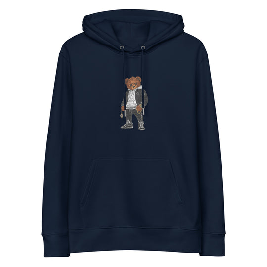 SWAGGER TED ESSENTIALS HOODIE - DARK BLUE