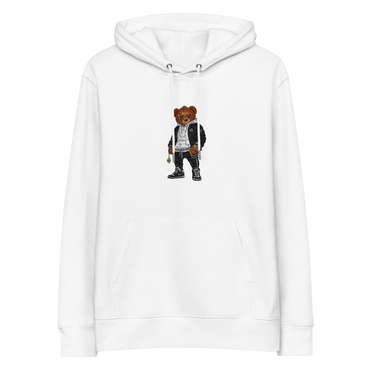 SWAGGER TED ESSENTIALS HOODIE - WHITE