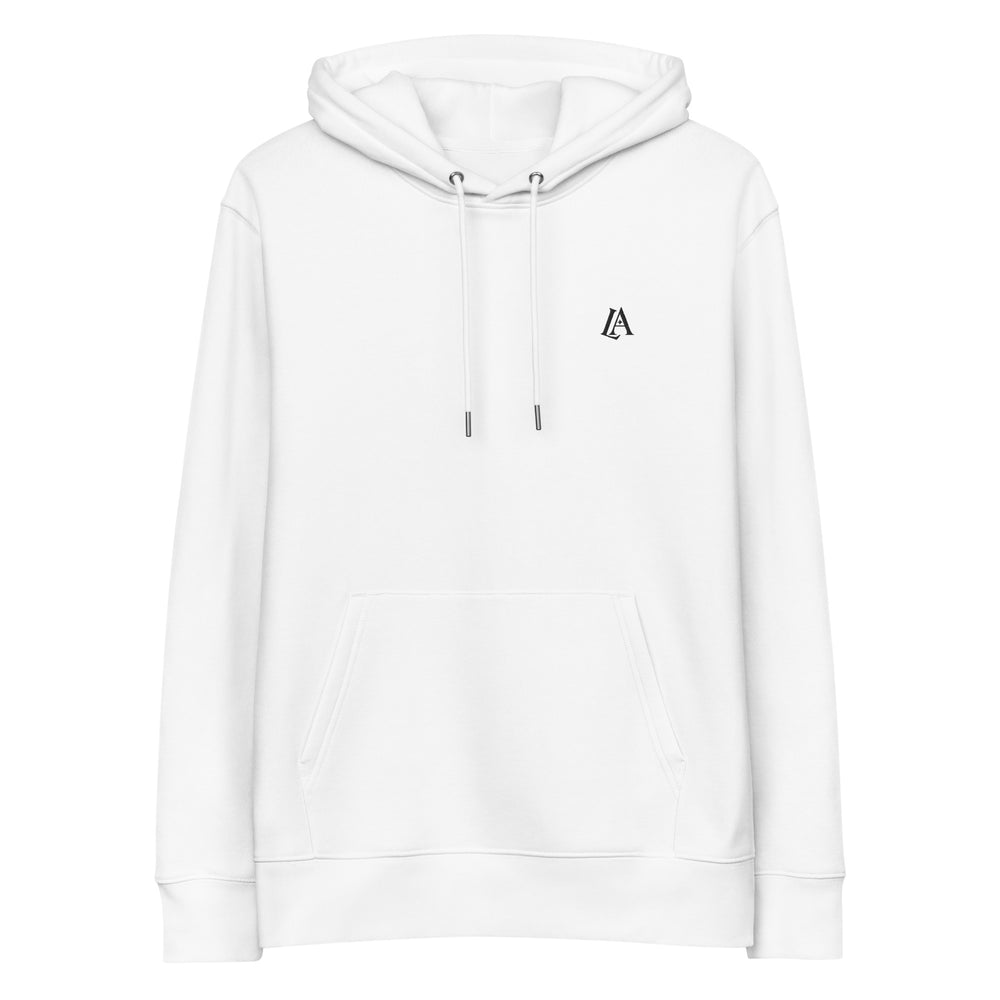 AL TRAPTED BACK ESSENTIALS HOODIE -WHITE