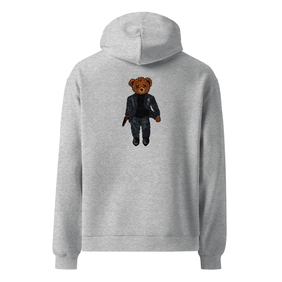 JOHN WICK OVERSIZED TED HOODIE - GREY