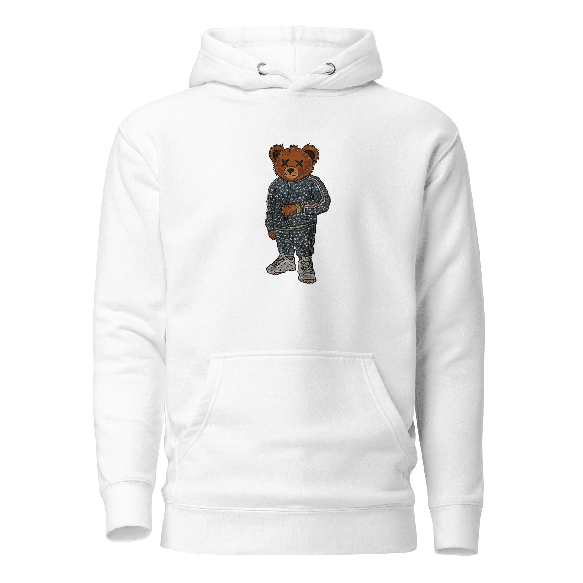 URBAN ECO TED HOODIE - WHITE